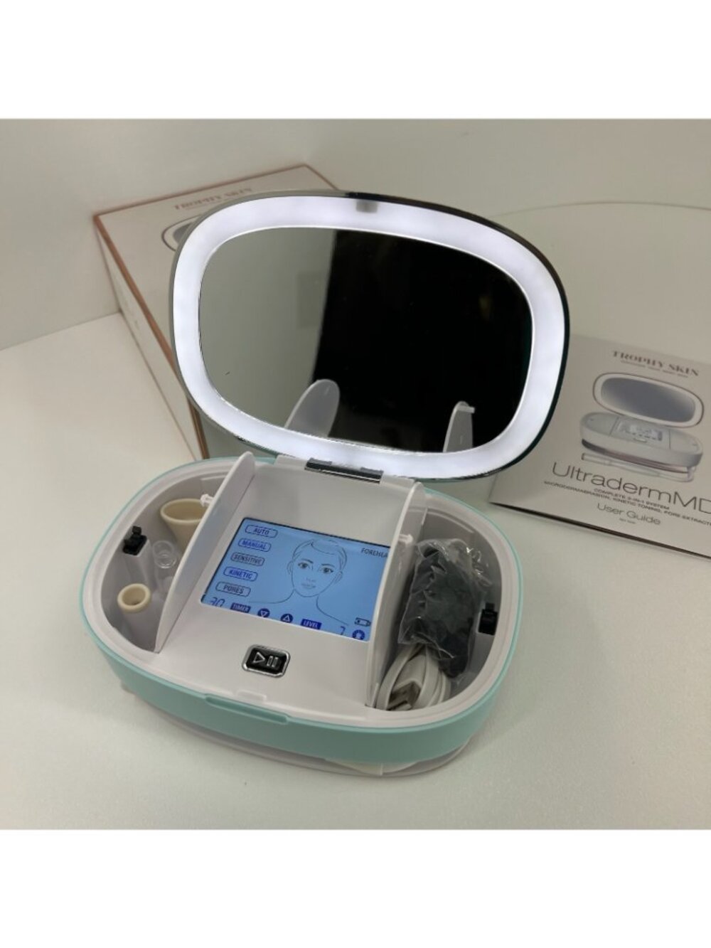 Trophy Skin UltradermMD Complete 3-in-1 Microdermabrasion Facial System Skincare - Picture 4 of 9